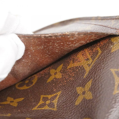 Louis Vuitton Shoulder Bag Monogram Mini Saint-cloud M51244 Brown Ladies