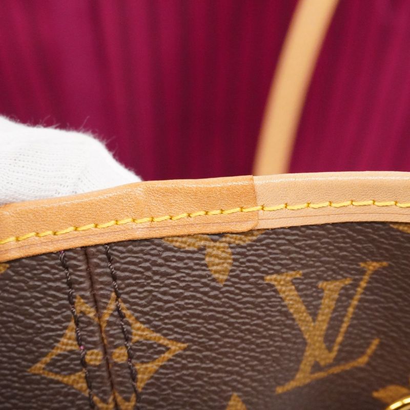 Louis Vuitton Tote Bag Monogram Neverfull MM M41178 Brown Pivoine Women's