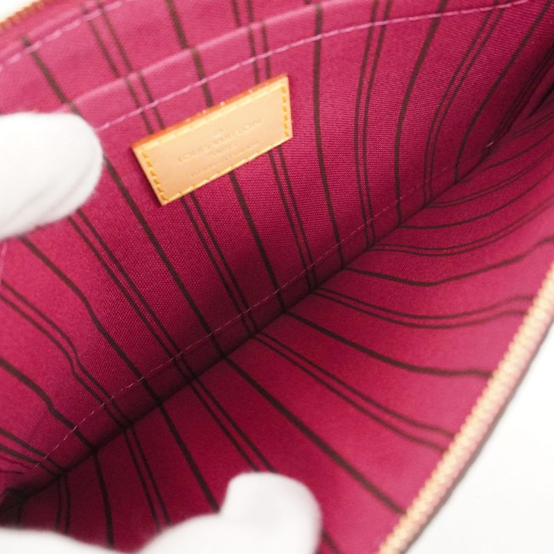 Louis Vuitton Tote Bag Monogram Neverfull MM M41178 Brown Pivoine Women's