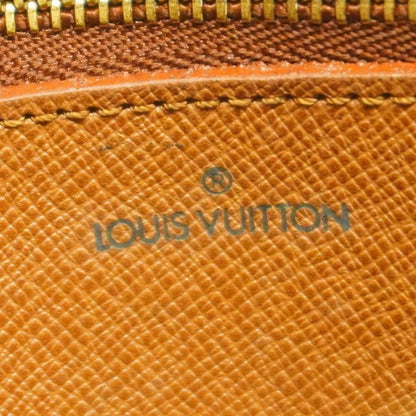 Louis Vuitton Clutch Bag Monogram Marly Dragonne GM M51825 Brown Women's