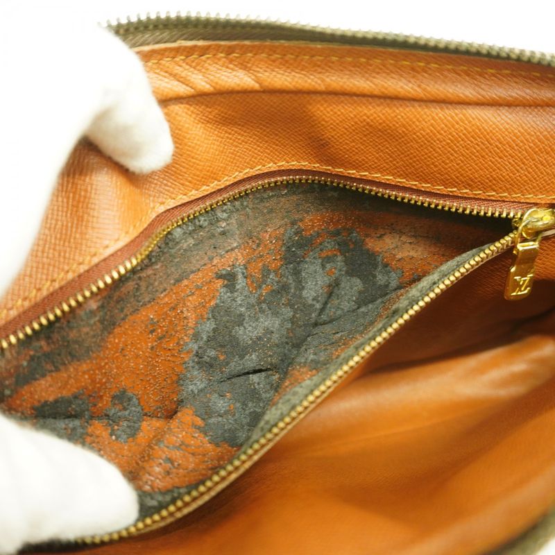 Louis Vuitton Clutch Bag Monogram Marly Dragonne GM M51825 Brown Men's