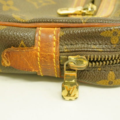 Louis Vuitton Clutch Bag Monogram Marly Dragonne GM M51825 Brown Men's