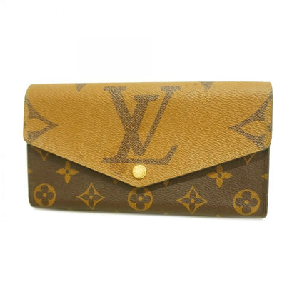 Louis Vuitton Long Wallet Monogram Giant Reverse Portefeuille Sarah M80726