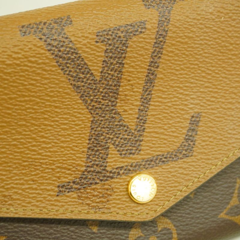 Louis Vuitton Long Wallet Monogram Giant Reverse Portefeuille Sarah M80726