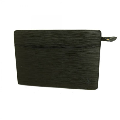 Louis Vuitton Epi Pochette Homme M52522 Noir Black Men's Clutch Bag