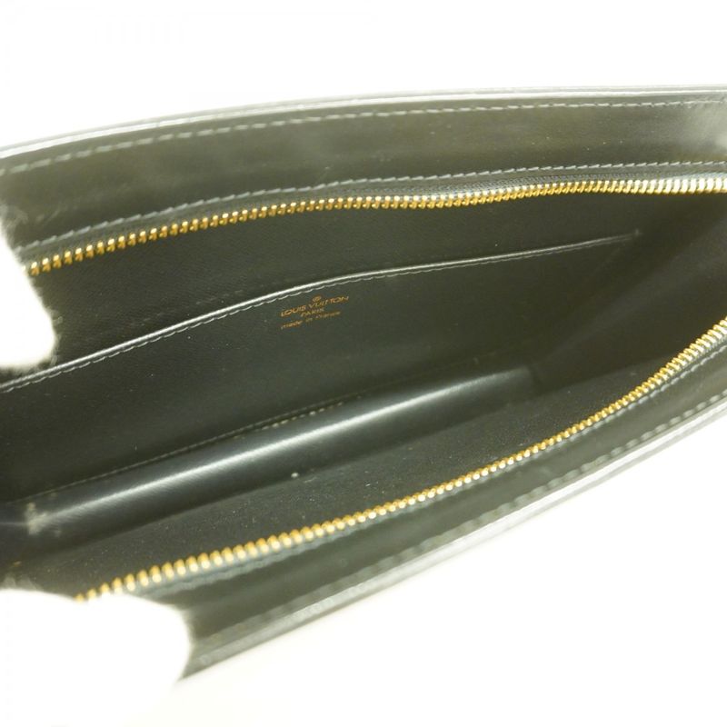 Louis Vuitton Epi Pochette Homme M52522 Noir Black Men's Clutch Bag