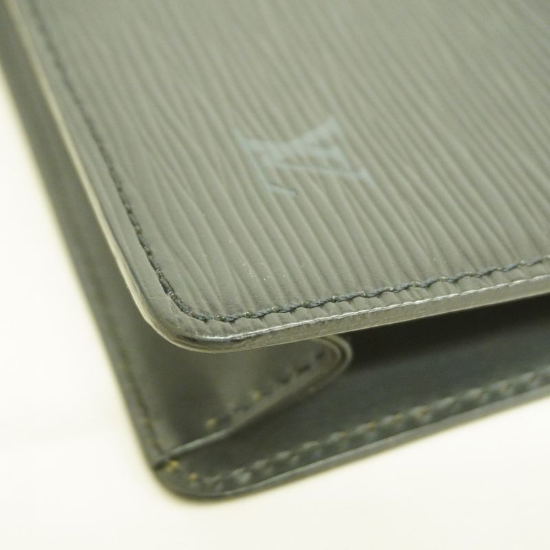 Louis Vuitton Epi Pochette Homme M52522 Noir Black Men's Clutch Bag