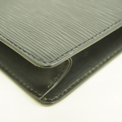 Louis Vuitton Epi Pochette Homme M52522 Noir Black Men's Clutch Bag