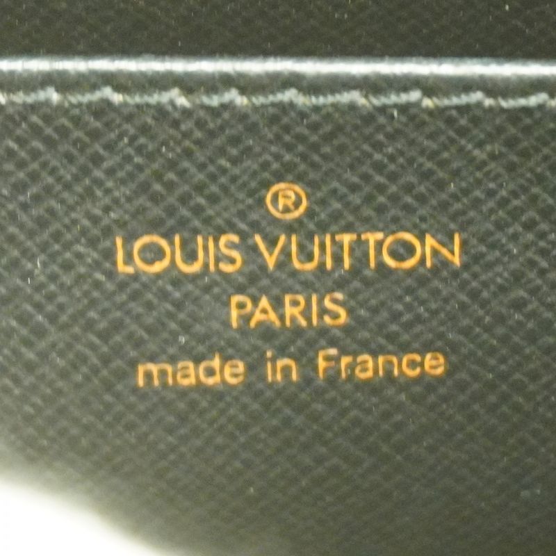 Louis Vuitton Epi Pochette Homme M52522 Noir Black Men's Clutch Bag