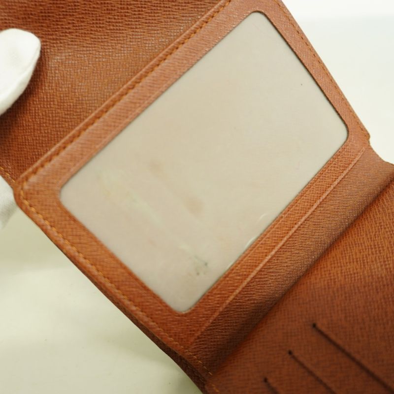 Louis Vuitton Trifold Wallet Monogram Portefeuille Koala M58013 Brown Ladies