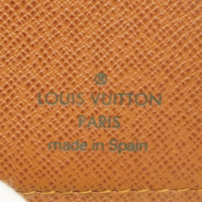 Louis Vuitton Trifold Wallet Monogram Portefeuille Koala M58013 Brown Ladies