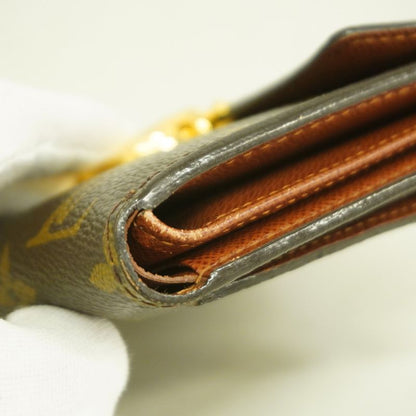 Louis Vuitton Trifold Wallet Monogram Portefeuille Koala M58013 Brown Ladies