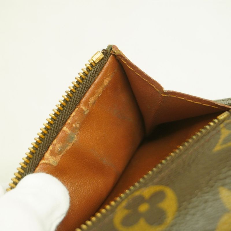 Louis Vuitton Trifold Wallet Monogram Portefeuille Koala M58013 Brown Ladies