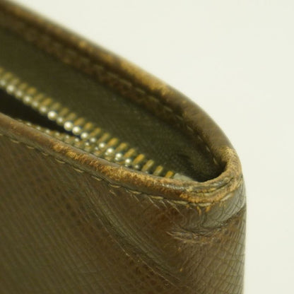 Louis Vuitton Wallet Taiga Portobier M30678 Grizzly Men's