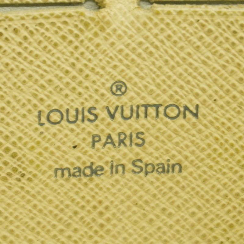 Louis Vuitton Damier Azure Zippy Wallet N60019 White Ladies