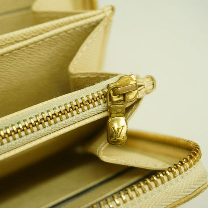 Louis Vuitton Damier Azure Zippy Wallet N60019 White Ladies