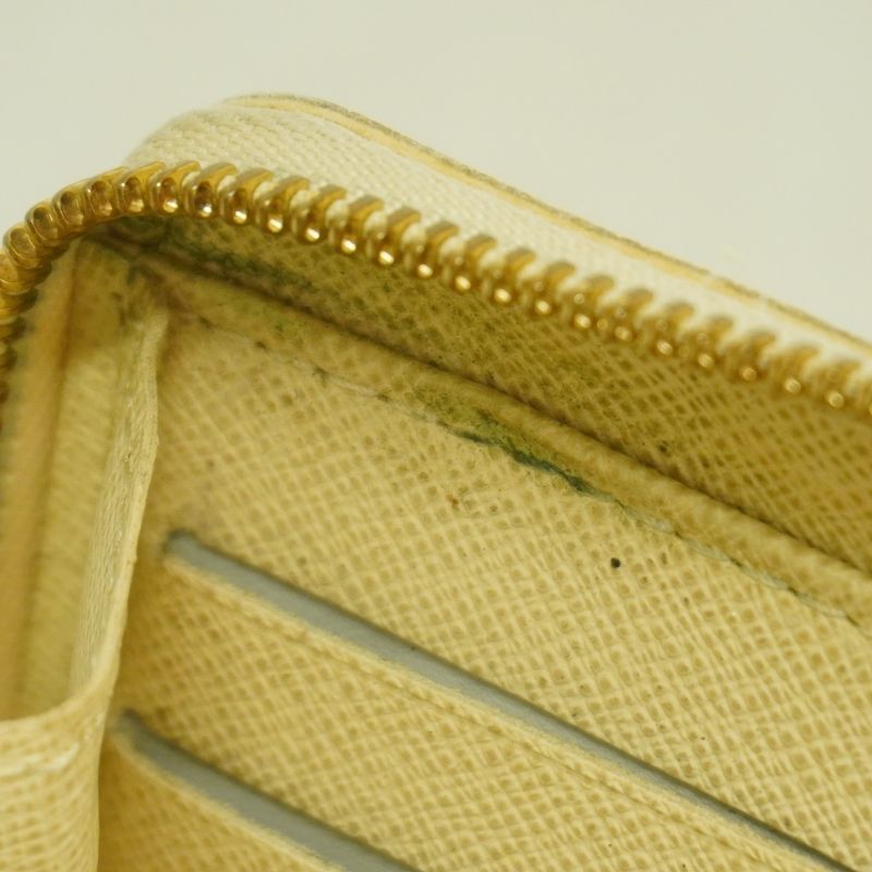 Louis Vuitton Damier Azure Zippy Wallet N60019 White Ladies