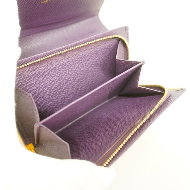 Louis Vuitton Wallet Epi Porte Monnaie Vie Trésor M63509 Jeanne Ladies