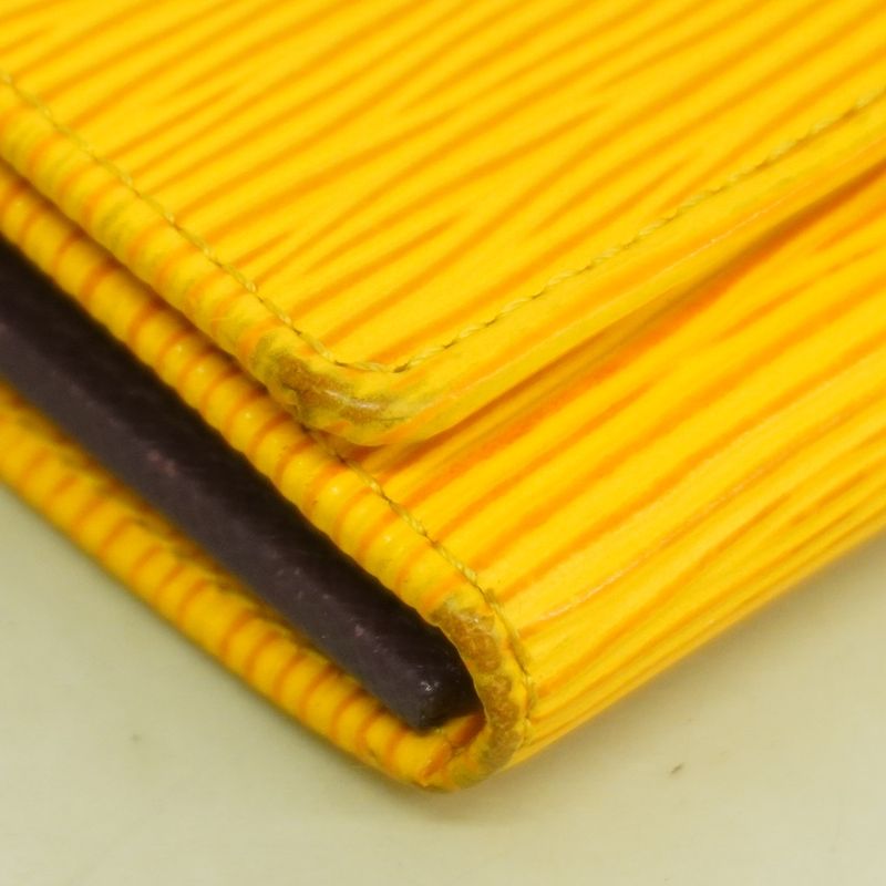 Louis Vuitton Wallet Epi Porte Monnaie Vie Trésor M63509 Jeanne Ladies