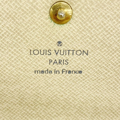 Louis Vuitton Damier Azure Portefeuille Sarah N61735 White Women's