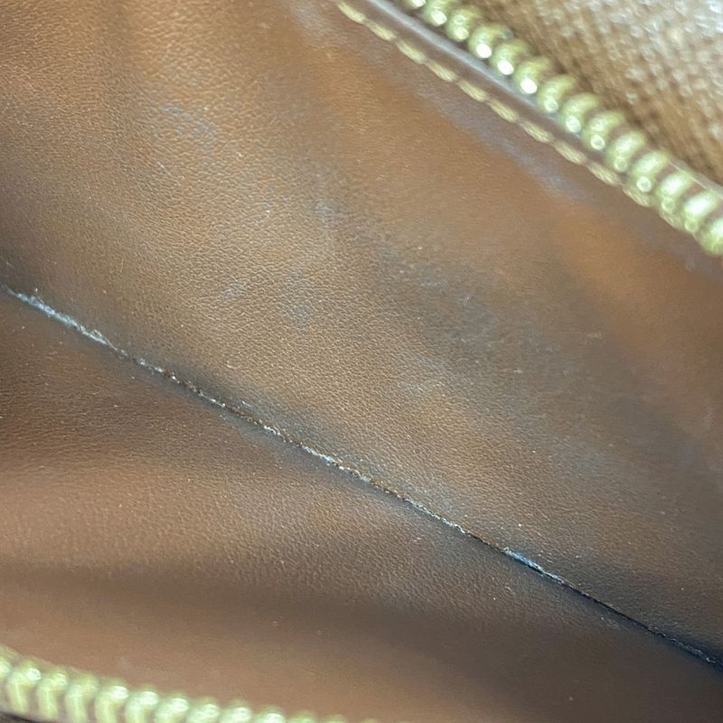 Louis Vuitton Long Wallet Monogram Portefeuille Brazza M66540 Brown Men's