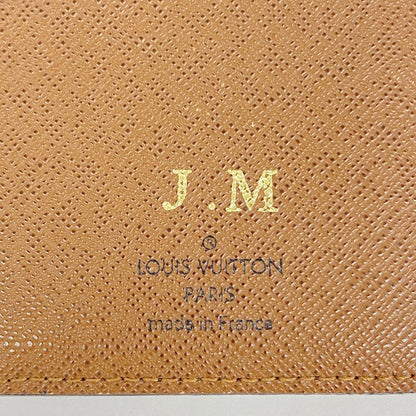 Louis Vuitton Long Wallet Monogram Portefeuille Brazza M66540 Brown Men's