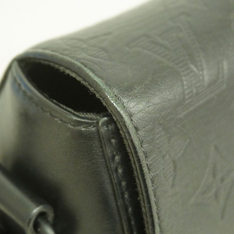 Louis Vuitton Shoulder Bag Monogram Shadow Splinter Messenger M44729 Noir Black