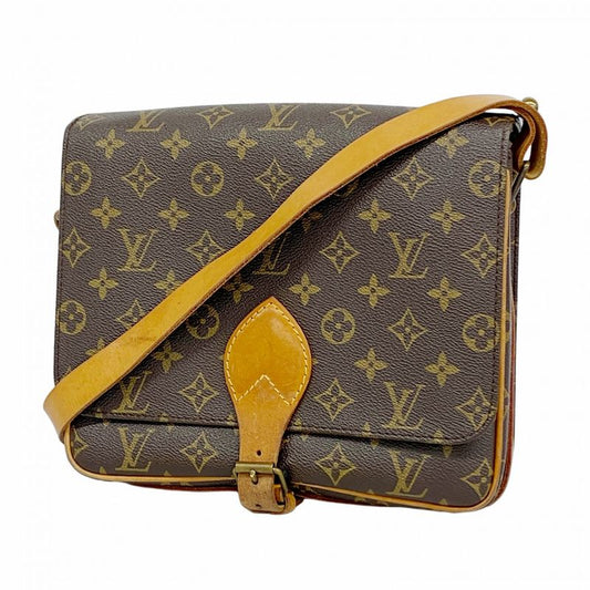 Louis Vuitton Shoulder Bag Monogram Cartesiere GM M51252 Brown Ladies