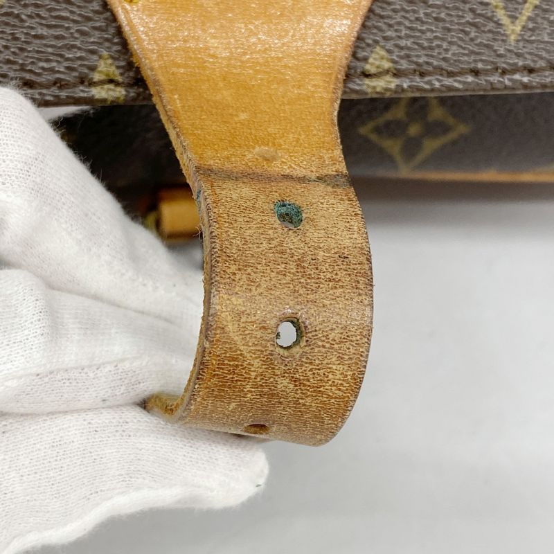 Louis Vuitton Shoulder Bag Monogram Cartesiere GM M51252 Brown Ladies