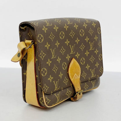 Louis Vuitton Shoulder Bag Monogram Cartesiere GM M51252 Brown Ladies