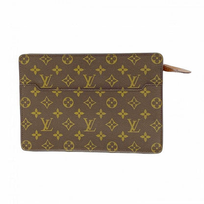 Louis Vuitton Clutch Bag Monogram Pochette Homme M51795 Brown Men Women Unisex