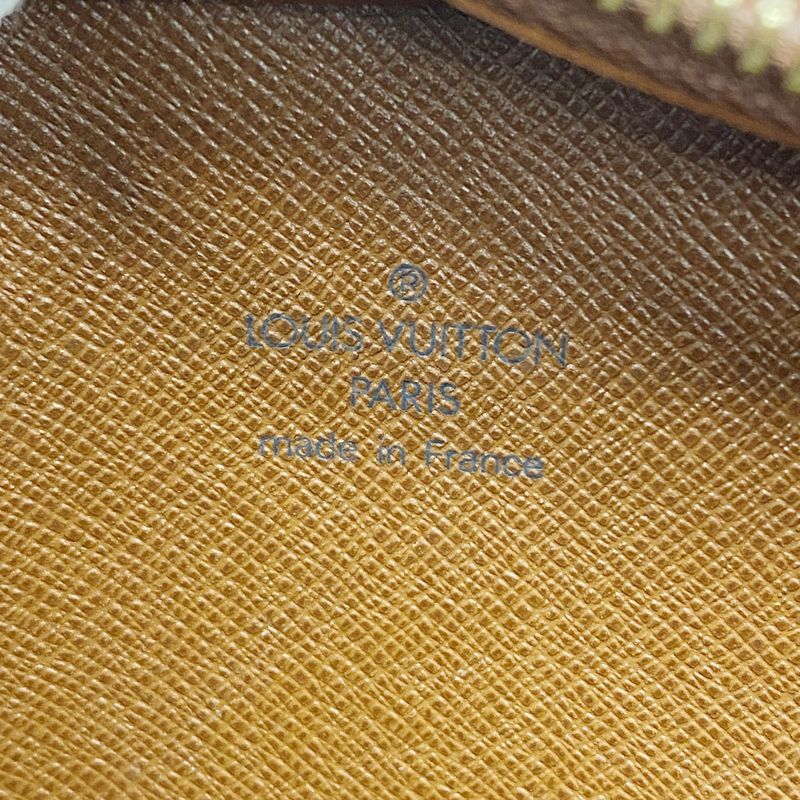 Louis Vuitton Clutch Bag Monogram Pochette Homme M51795 Brown Men Women Unisex