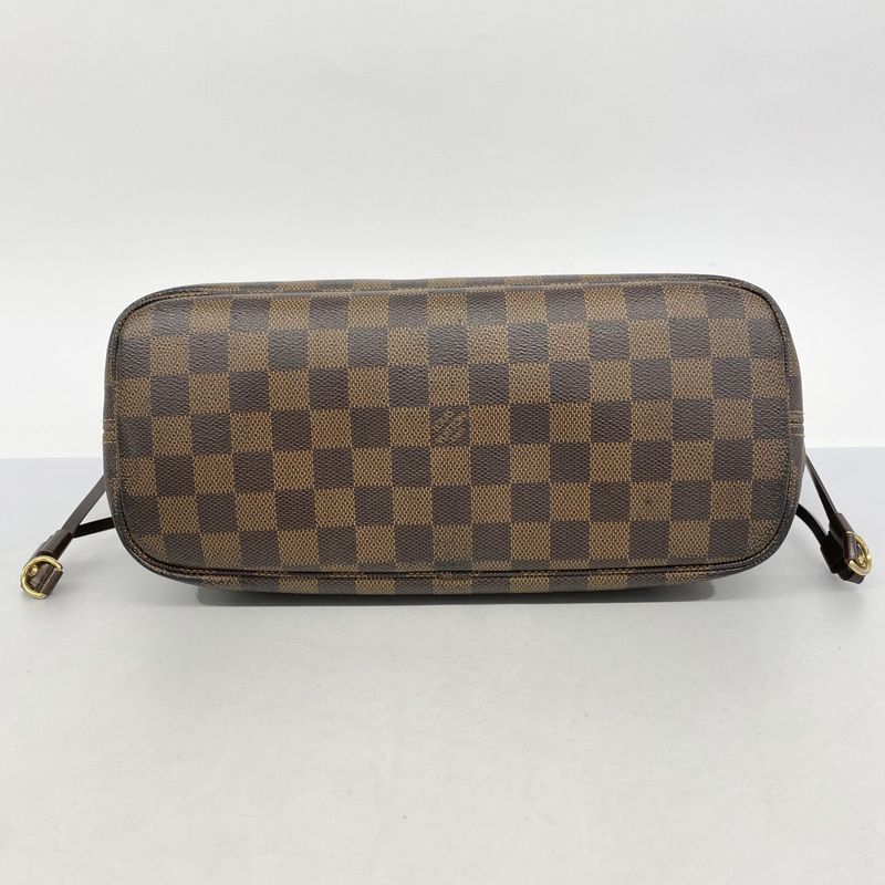 Louis Vuitton Damier Neverfull PM N51109 Ebene Womens Tote Bag