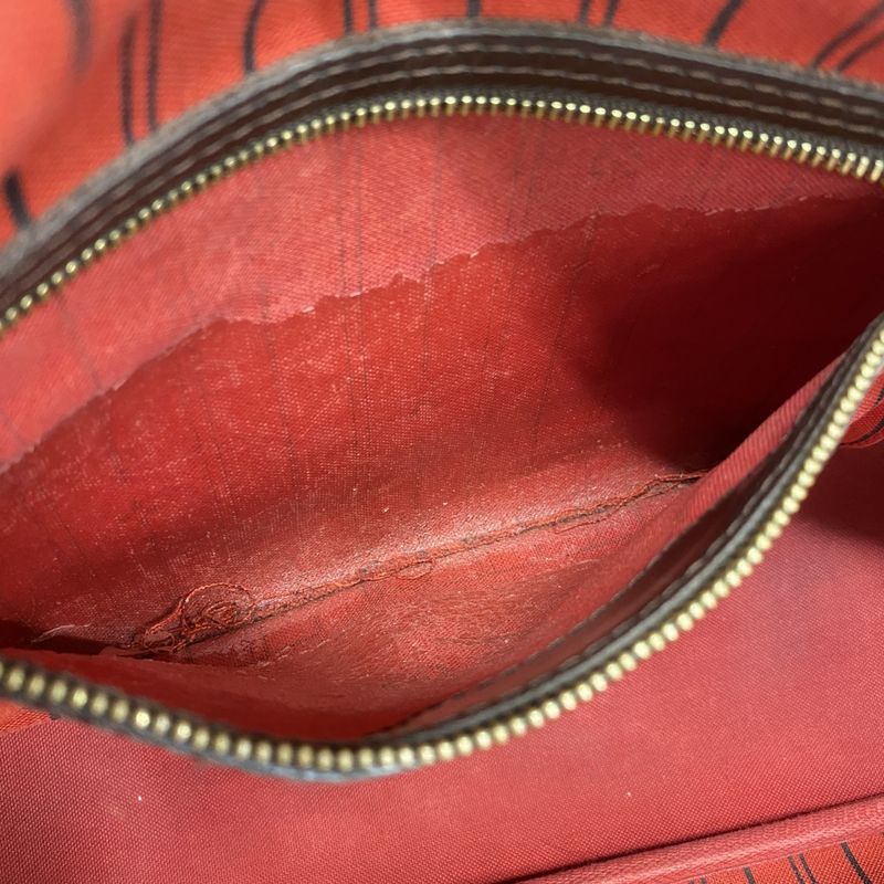 Louis Vuitton Damier Neverfull PM N51109 Ebene Womens Tote Bag