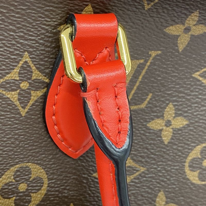 Louis Vuitton Handbag Monogram Flower Tote M43553 Brown Coclico 2way Bag Women