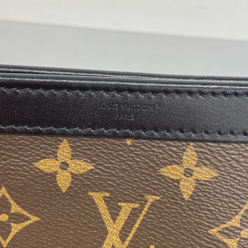 Louis Vuitton Shoulder Bag Monogram Macassar Gaston Wearable Wallet M14036