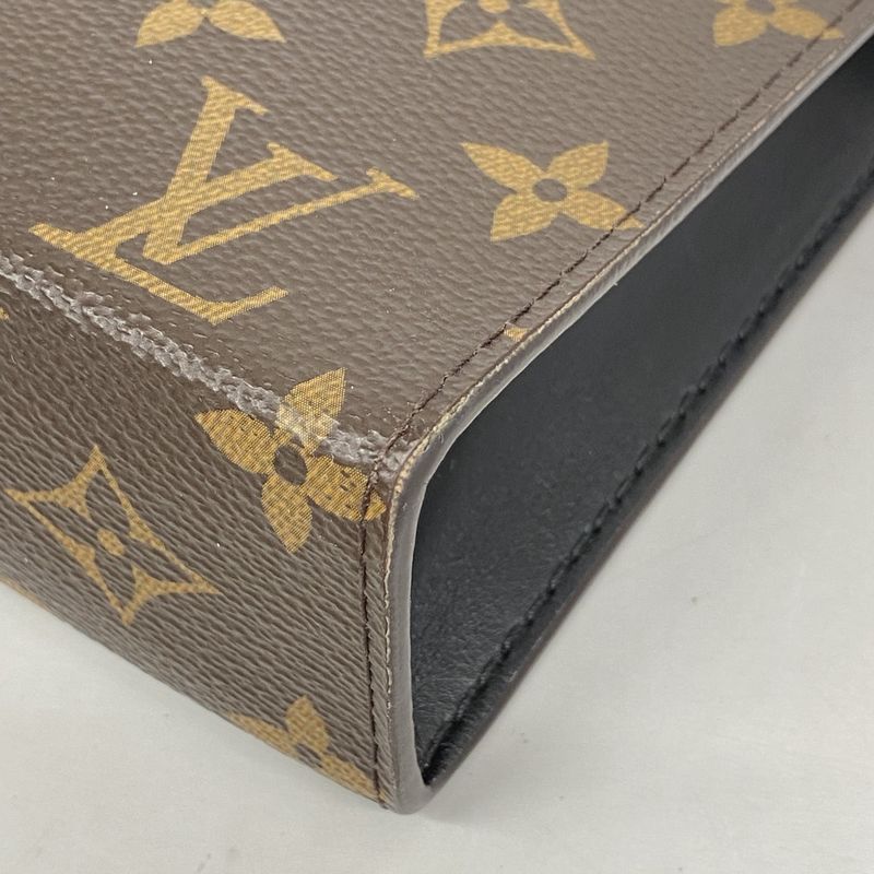 Louis Vuitton Shoulder Bag Monogram Macassar Gaston Wearable Wallet M14036