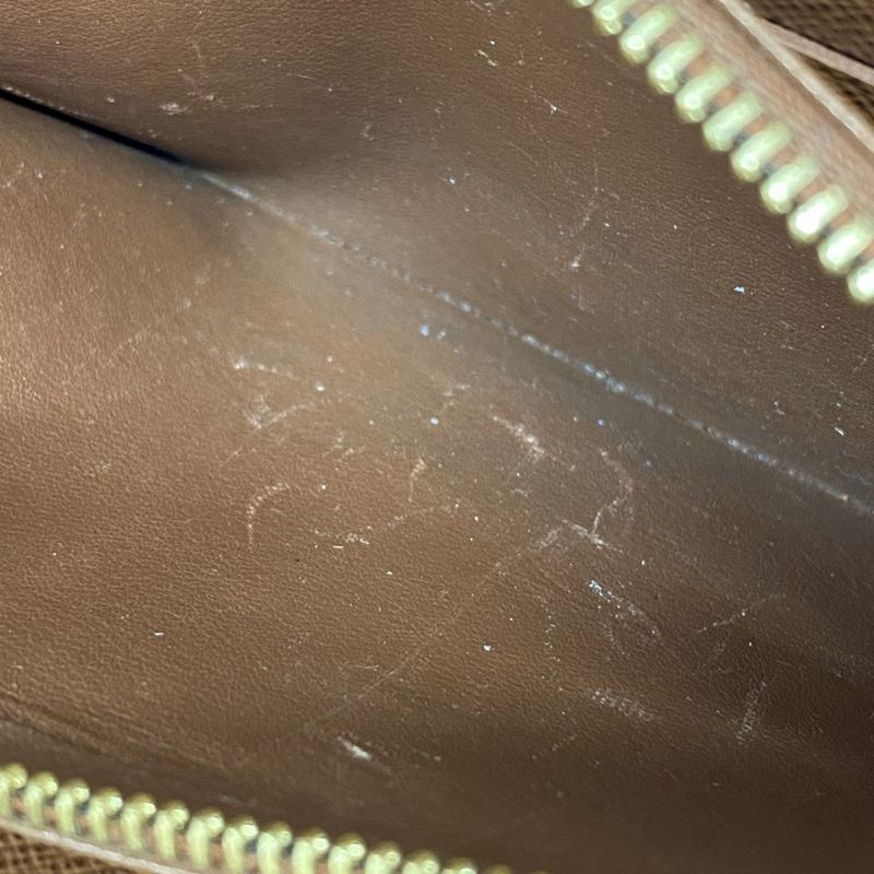 Louis Vuitton Long Wallet Monogram Zippy Wallet M42616 Brown Men Women Unisex