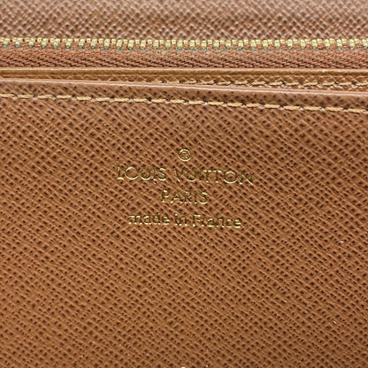 Louis Vuitton Long Wallet Monogram Zippy Wallet M42616 Brown Men Women Unisex