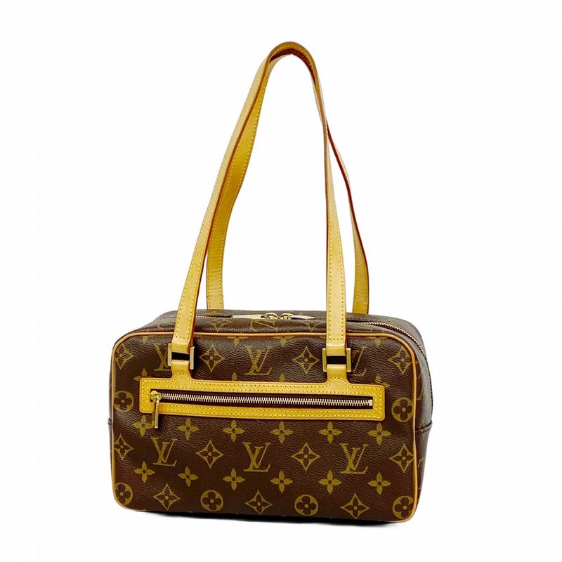 Louis Vuitton Shoulder Bag Monogram Cité MM M51182 Brown Ladies