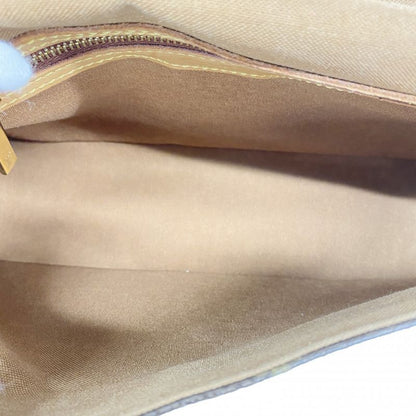 Louis Vuitton Shoulder Bag Monogram Mini Looping M51147 Brown Ladies