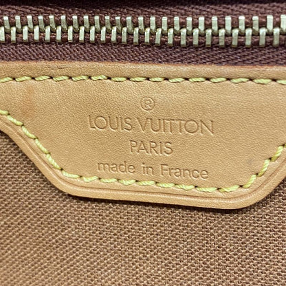 Louis Vuitton Shoulder Bag Monogram Mini Looping M51147 Brown Ladies
