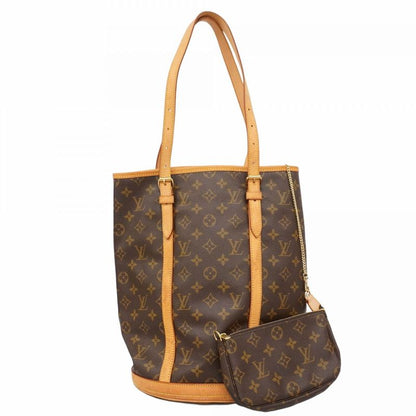 Louis Vuitton Tote Bag Monogram Bucket GM M42236 Brown Ladies