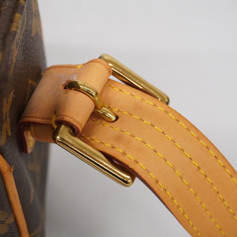 Louis Vuitton Shoulder Bag Monogram Vivacite MM M51164 Brown Ladies