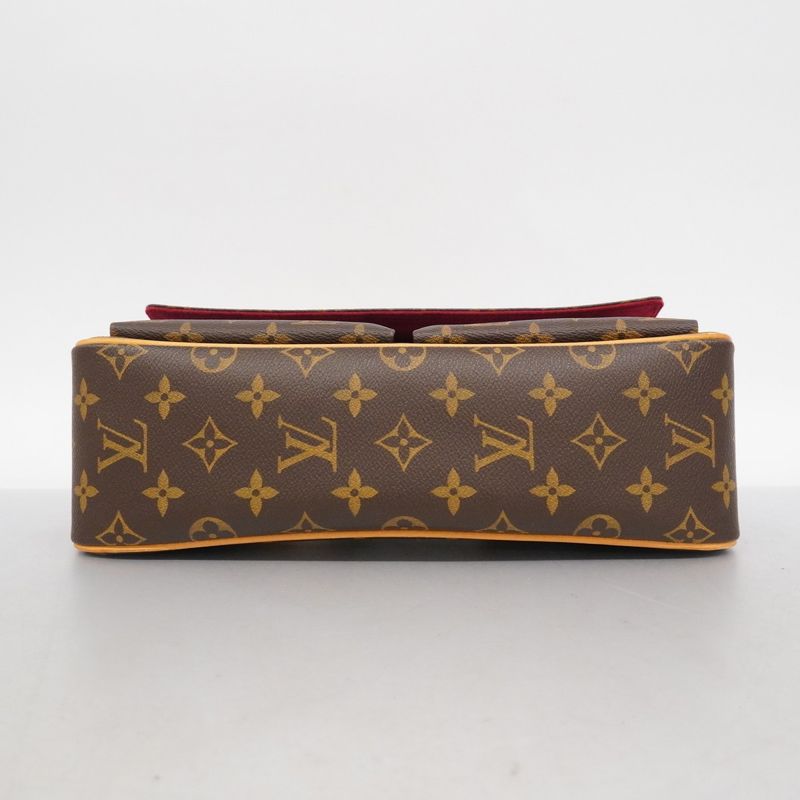 Louis Vuitton Shoulder Bag Monogram Vivacite MM M51164 Brown Ladies