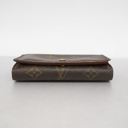 Louis Vuitton Wallet Monogram Porte Monnaie Vie Trésor M61730 Brown Ladies