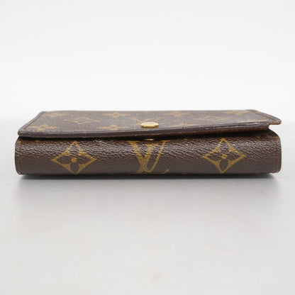 Louis Vuitton Wallet Monogram Porte Monnaie Vie Trésor M61730 Brown Ladies