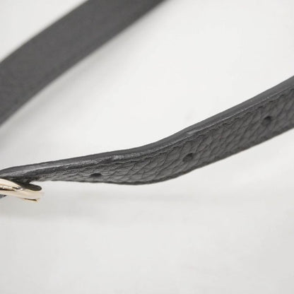 Gucci Handbag Bamboo 336032 Leather Black Chien Pan Gold Hardware 2way Bag