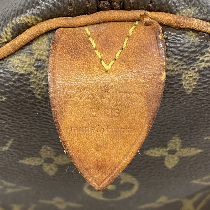 Louis Vuitton Handbag Monogram Speedy 30 M41108 Brown Ladies