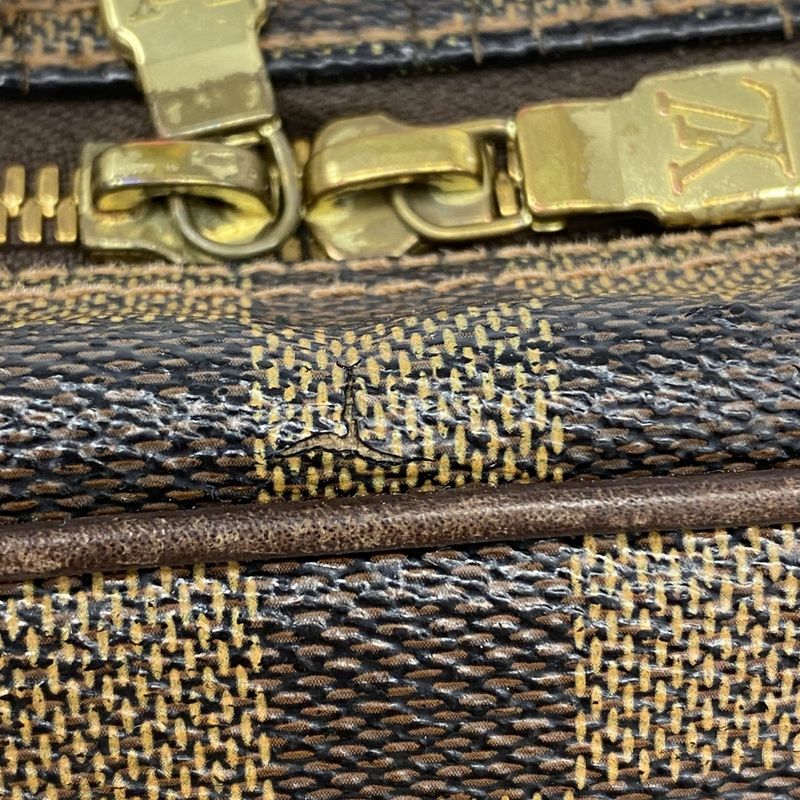 Louis Vuitton Shoulder Bag Damier Olaf PM N41442 Ebene Womens